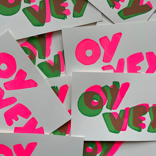 OY VEY Screenprint