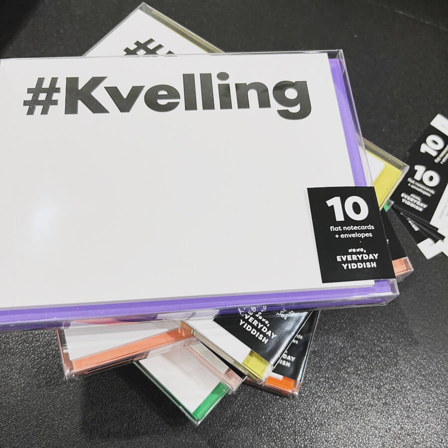 #Kvelling Notecard Set