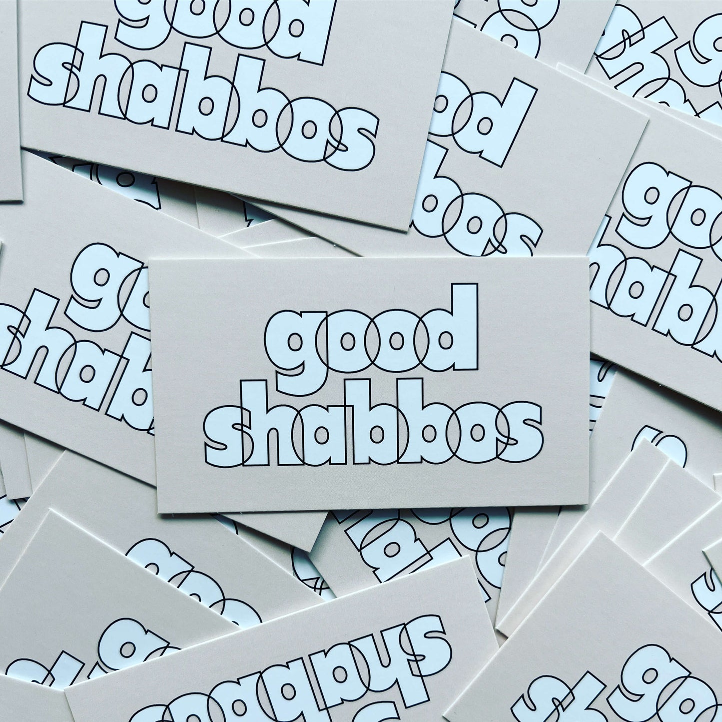 Good Shabbos Mini Notecards - Pink
