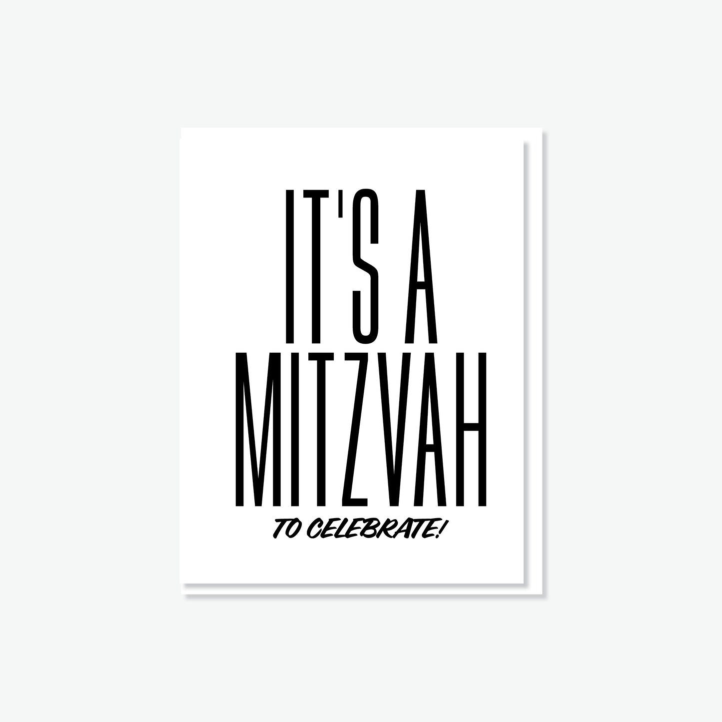 It's A Mitzvah To Celebrate!