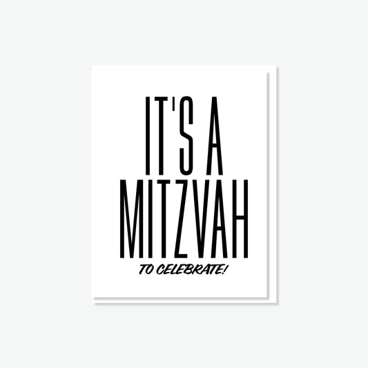 It's A Mitzvah To Celebrate!