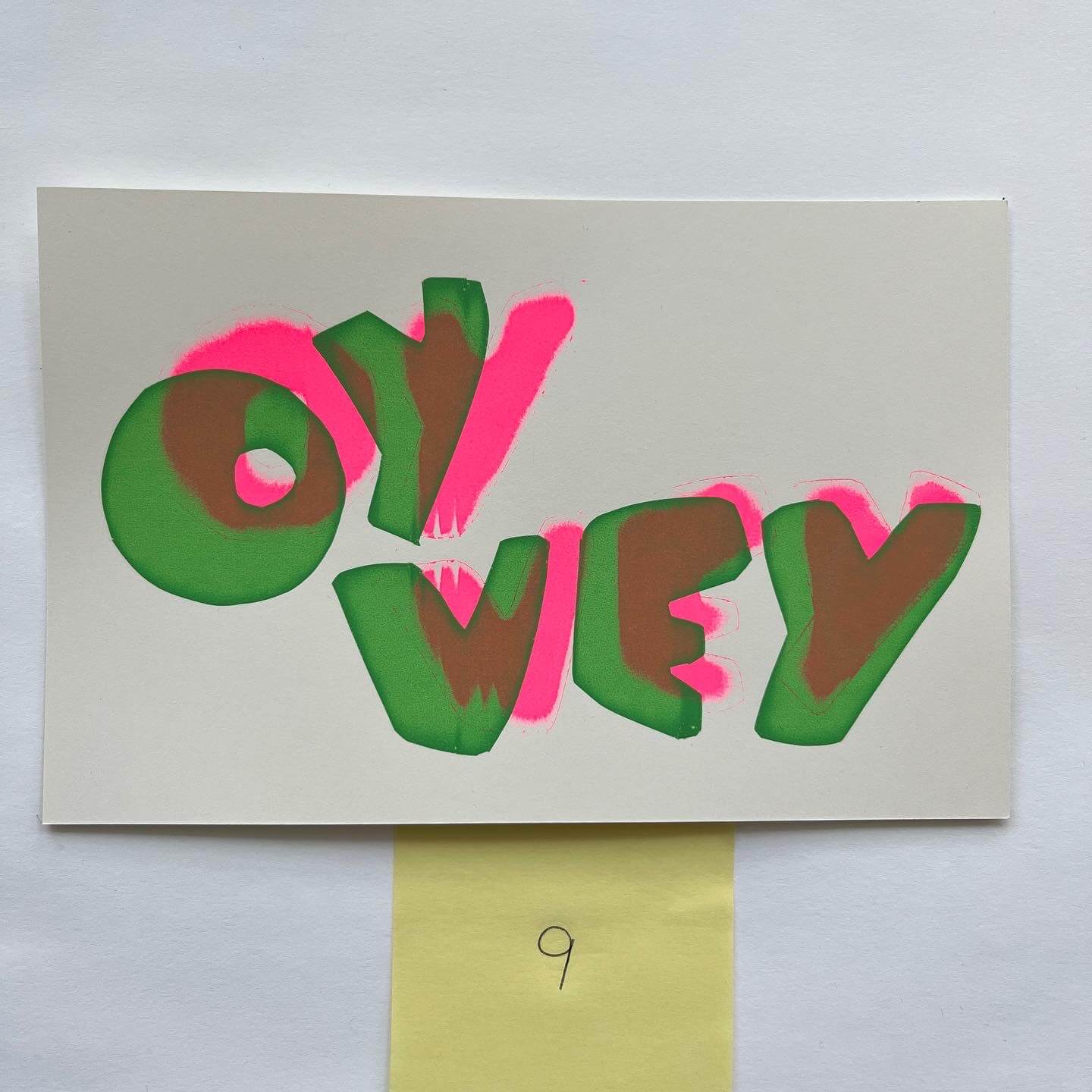 OY VEY Screenprint