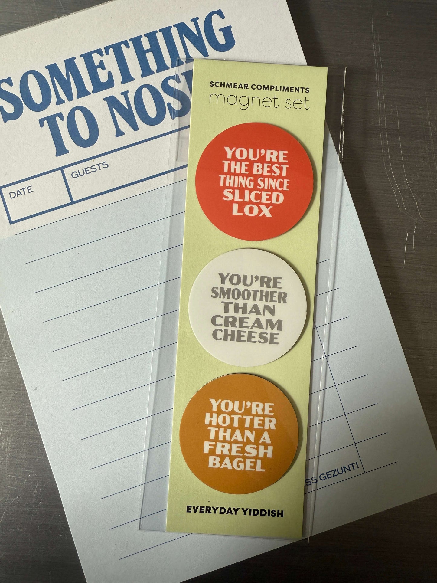 Schmear Compliments Magnet Set