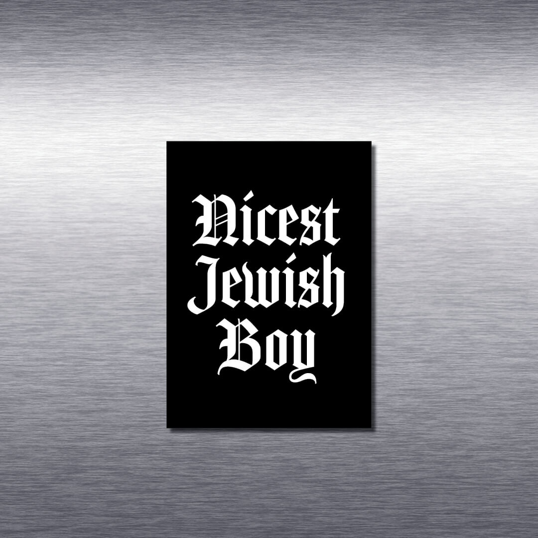 Nicest Jewish Boy Magnet