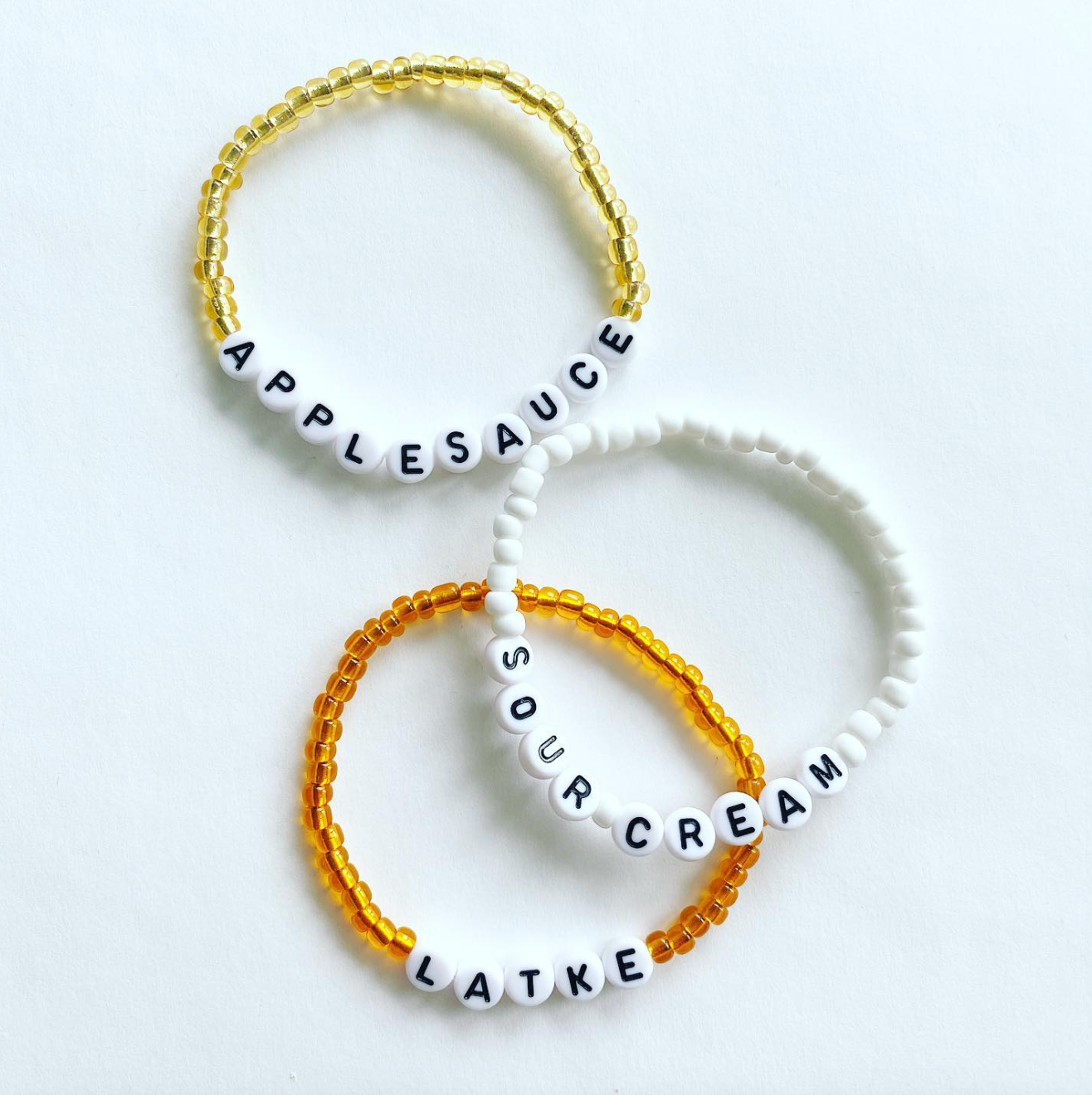 Latke Friendship Bracelets