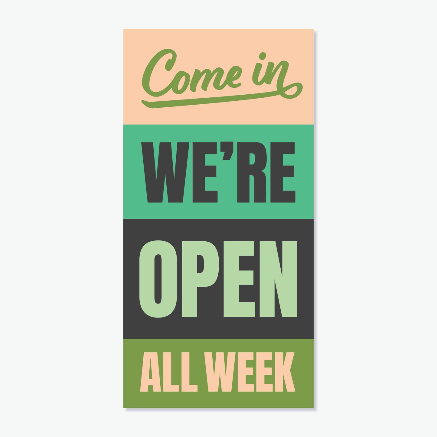 Open All Week Vinyl