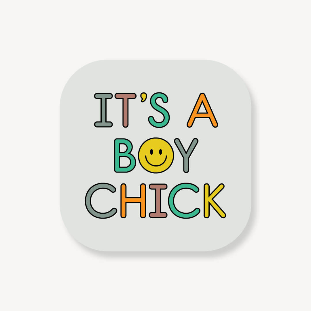 It's a Boychick Coaster Set