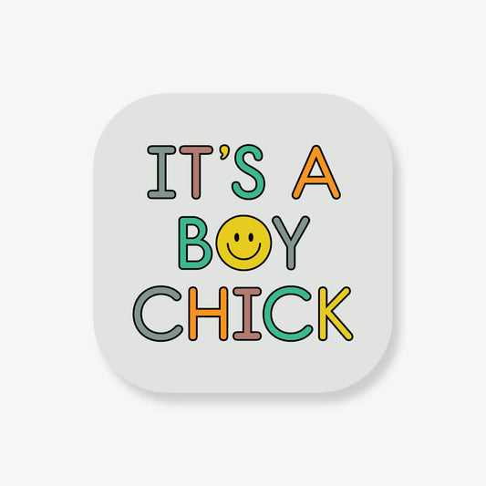 It's a Boychick Coaster Set