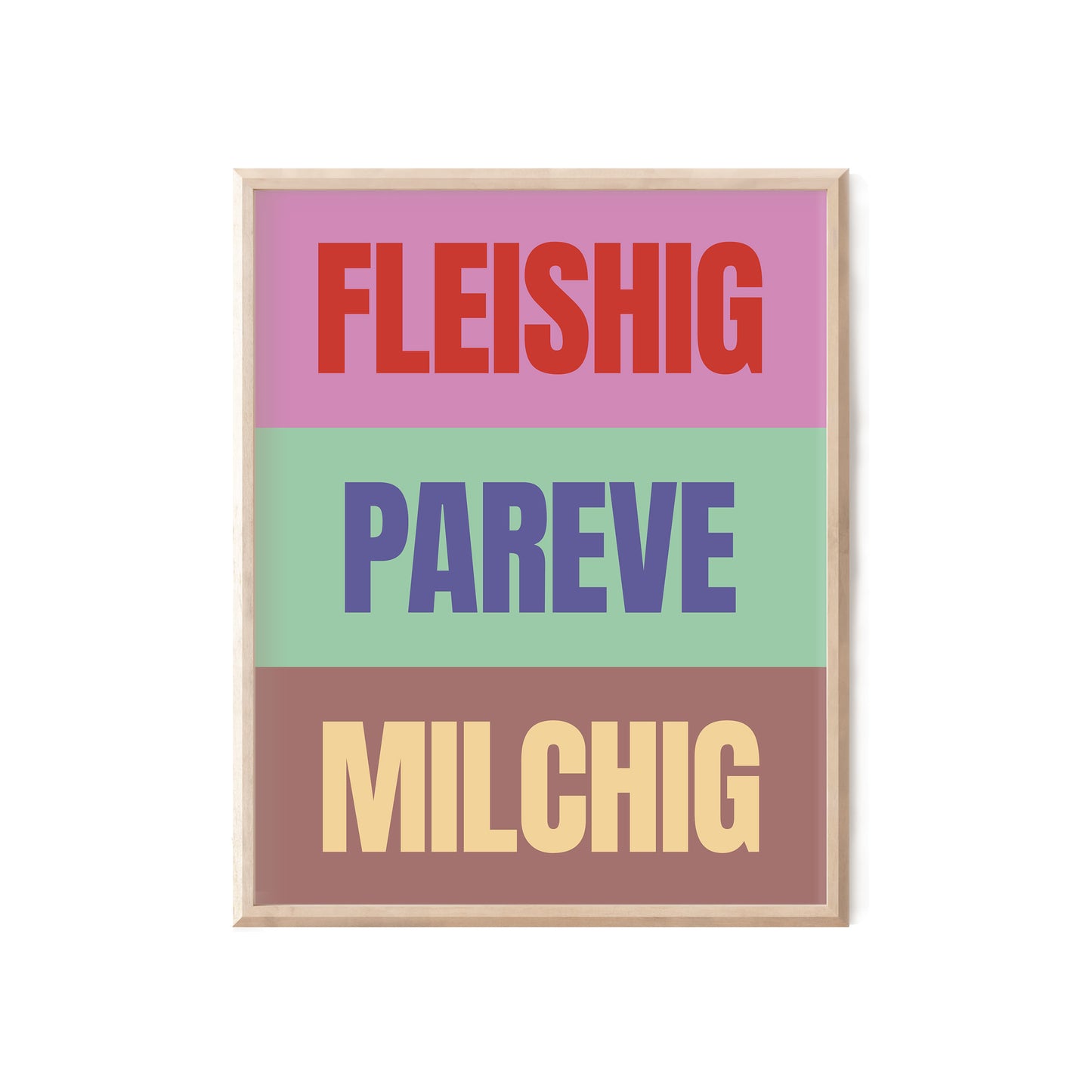 Kosher Kitchen Print