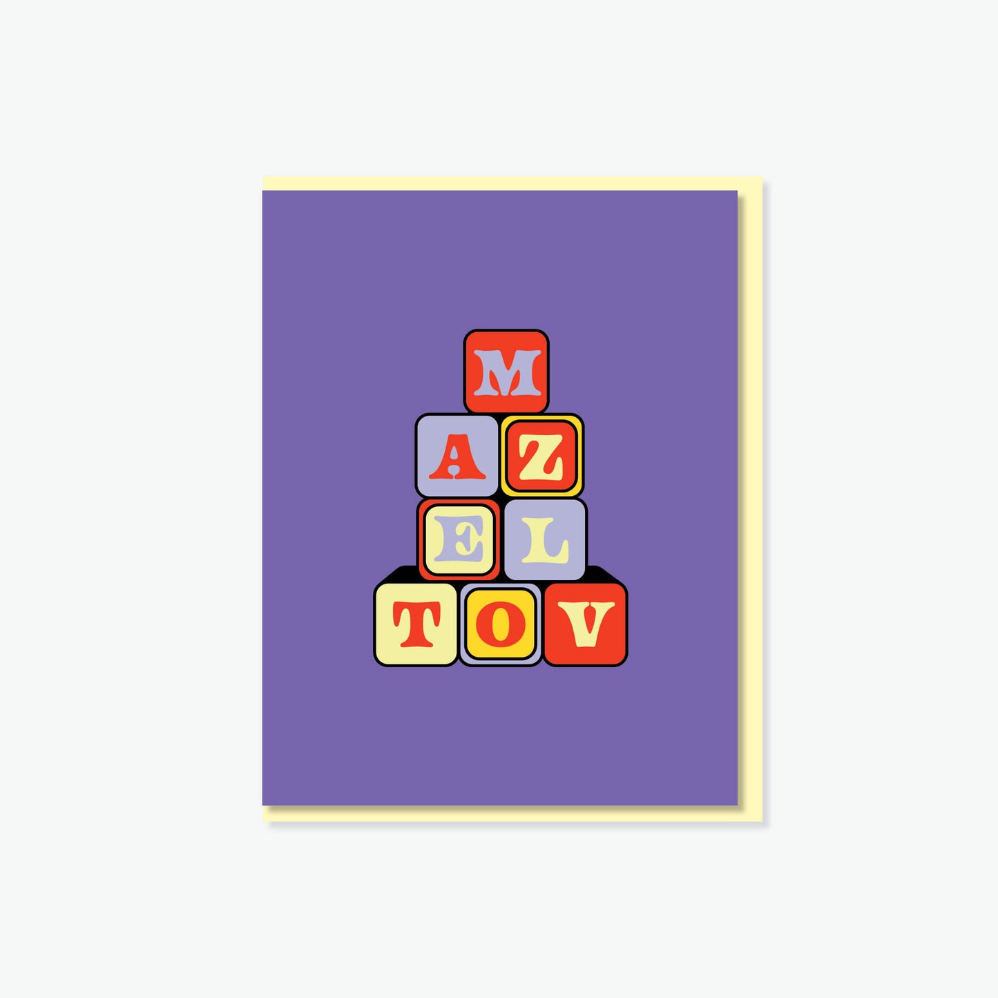 Mazel Tov blocks