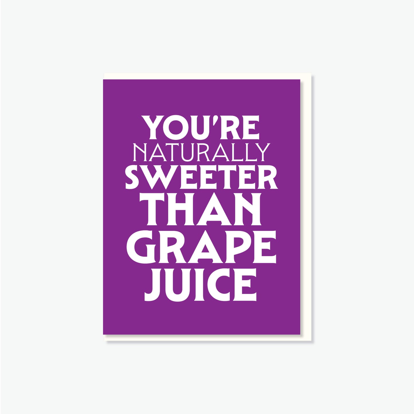 Grape Juice Card