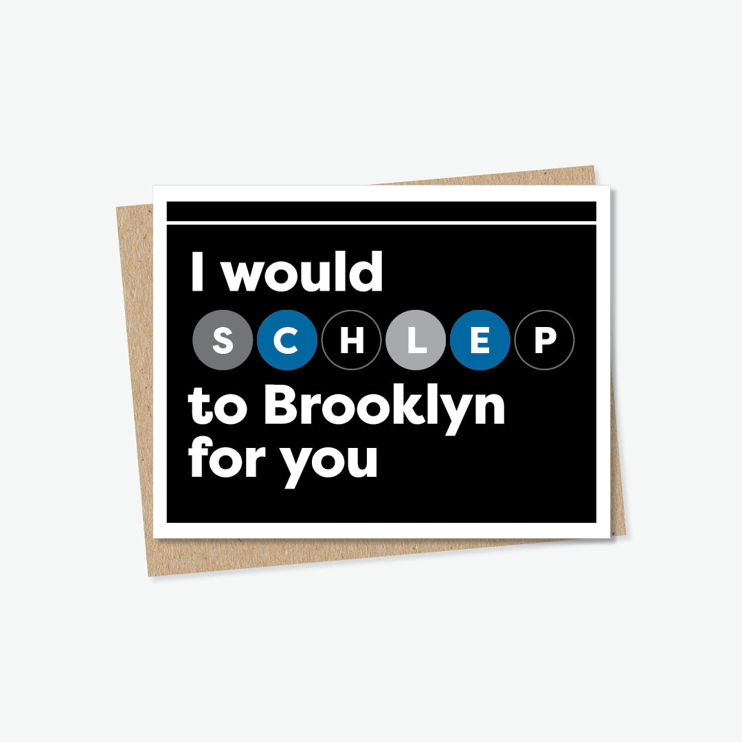 Schlep to Brooklyn