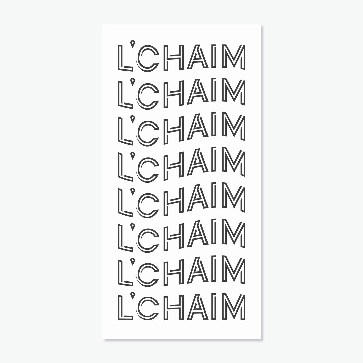 L'chaim L'chaim L'chaim Vinyl