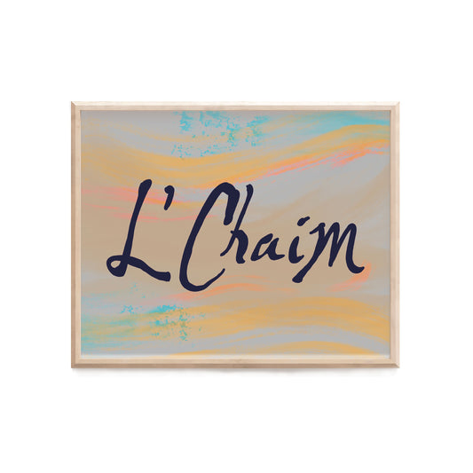 L'chaim La Croix Print