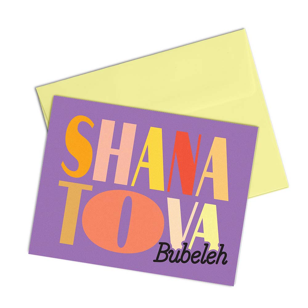 Shana Tova, Bubeleh