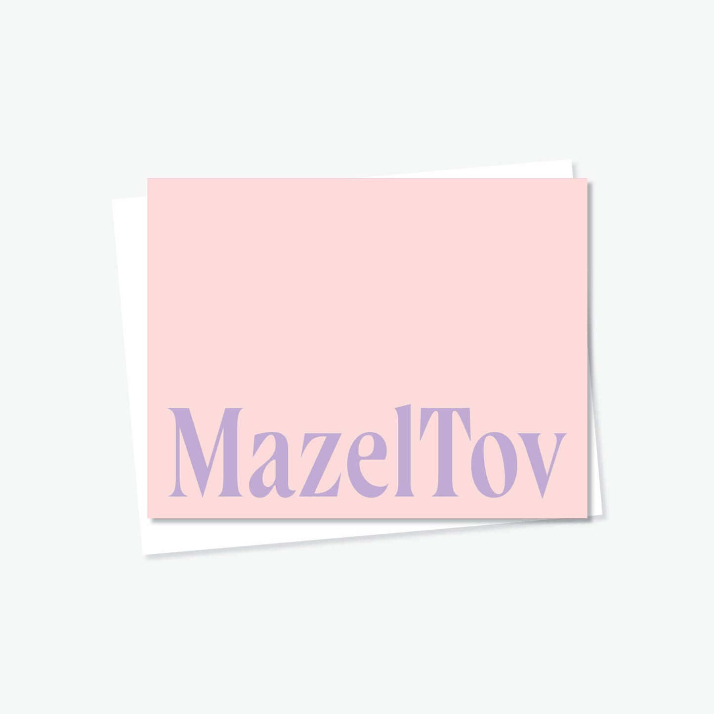 Mazel Tov in Pink