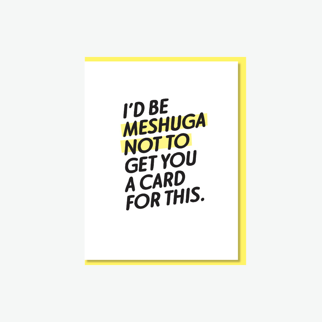 Meshuga not to